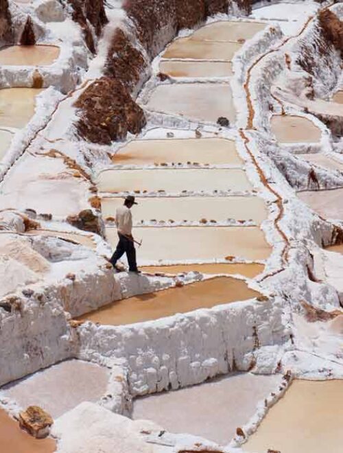 From Cusco: Moray, Maras Salt Mines & Chinchero Weavers Tour