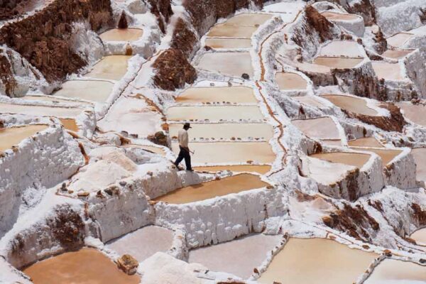 From Cusco: Moray, Maras Salt Mines & Chinchero Weavers Tour